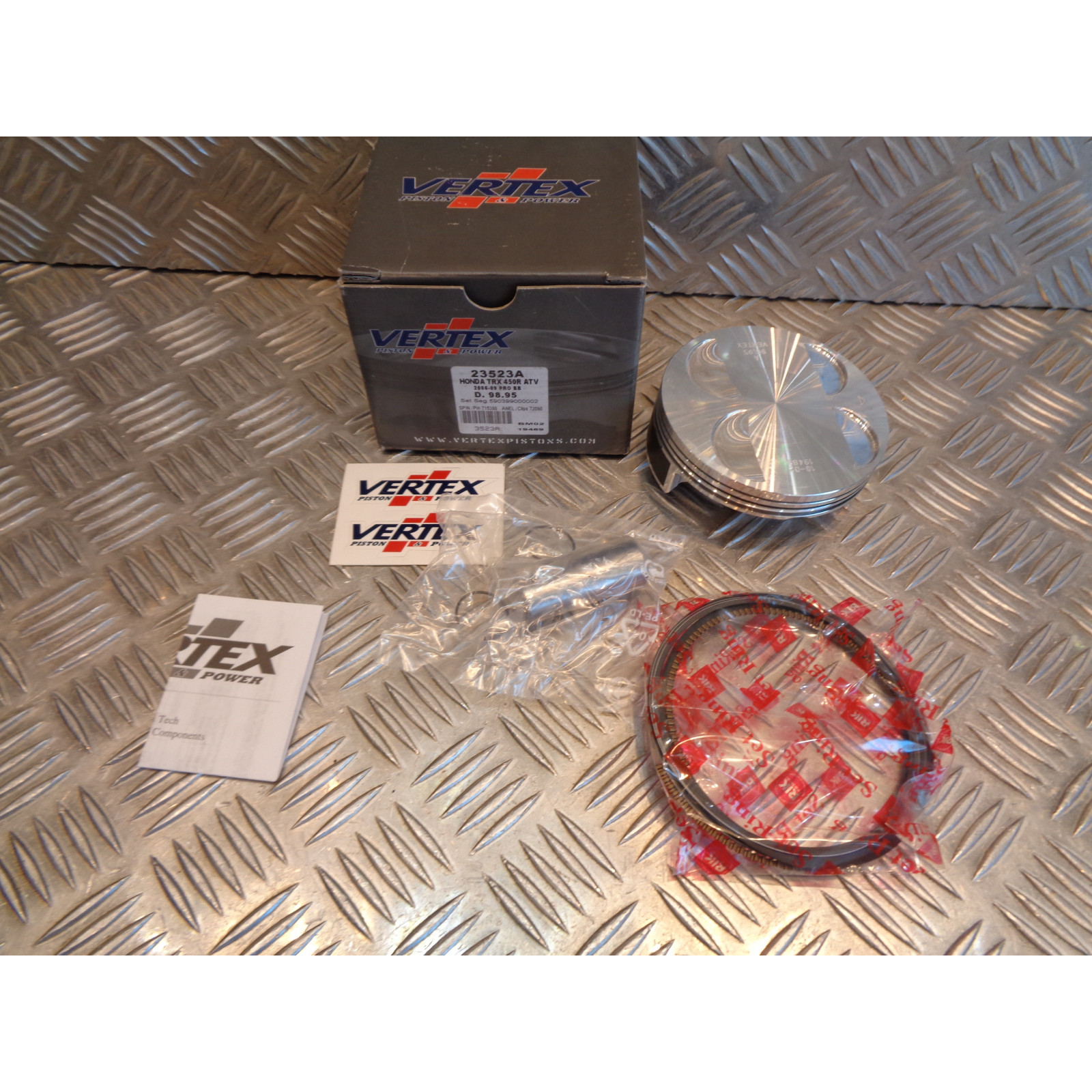 piston vertex 98,95 mm quad honda 450 trx 2006 - 09 23523A bihr 251004DA