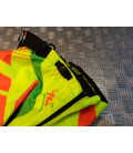 pantalon moto cross ufo 40th anniversary rouge jaune vert fluo taille 34 us PI04403DFLU52 bihr PA04403DF52