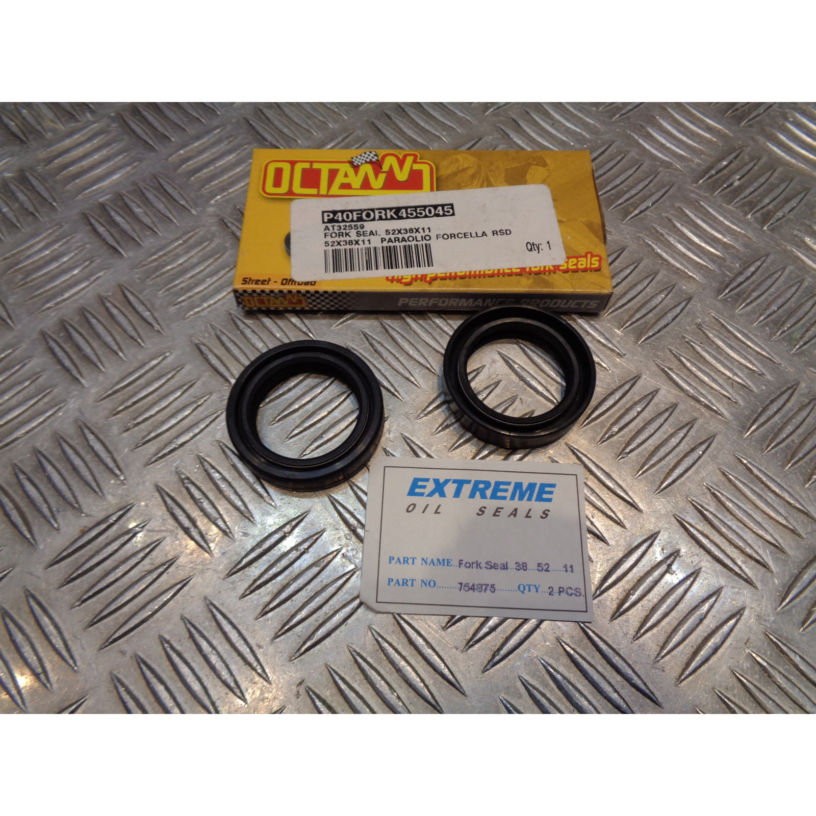 2 x joint spy fourche 38x52x11 moto kawasaki 750 vn vulcan zl 900 eliminator suzuki 400 gsx-r athena P40FORK455045 bihr AT32559