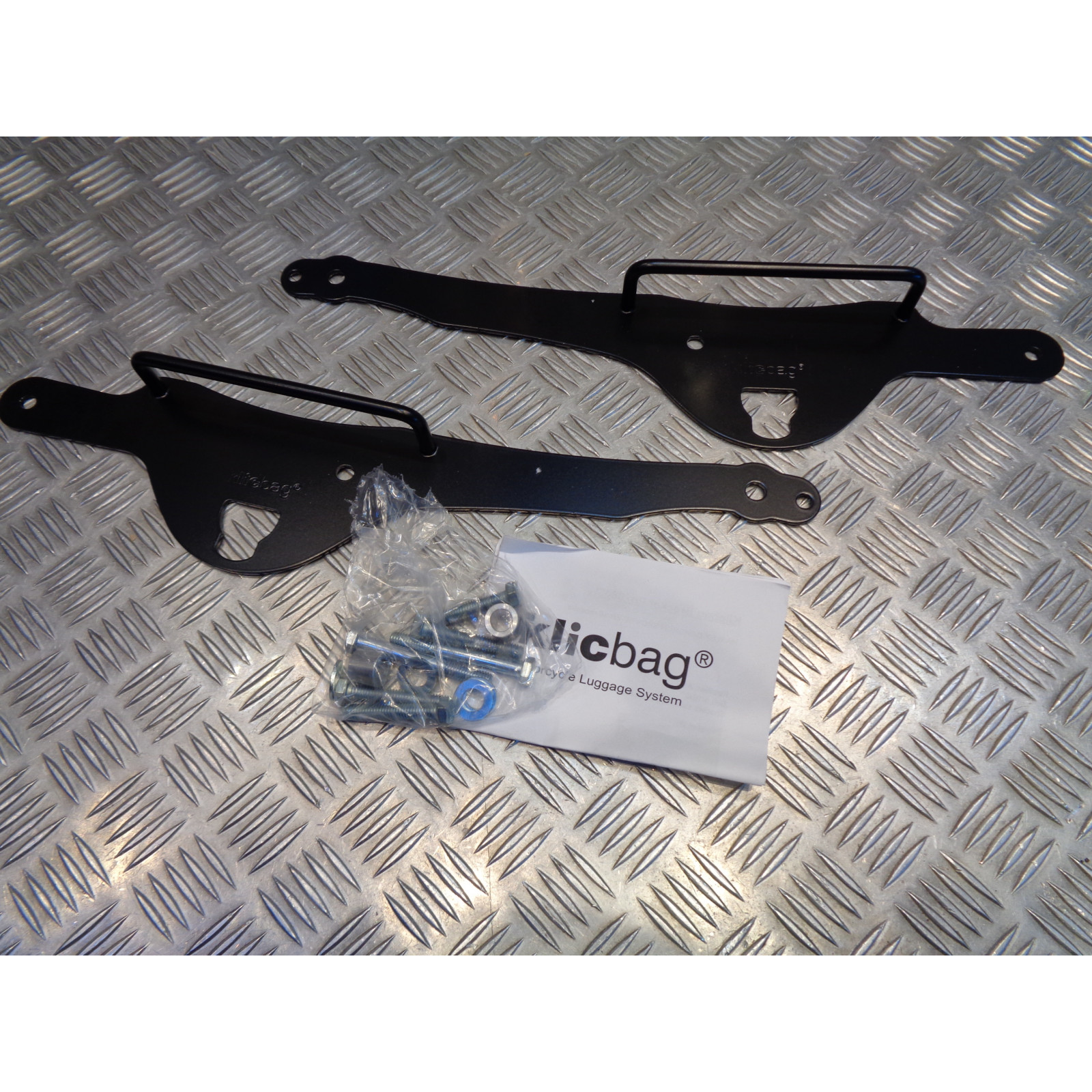 kit support fixation sacoches cavalieres klicbag moto harley davidson sportster 8606KB bihr HA4038