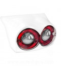 feu arriere blanc a led pour scooter mbk 50 booster bws apres 2004