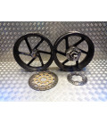 kit roue jante honda 17 x 3.50 et 4.50 supermotard moto ktm 600 lc4 type 580 er600lc4 1988 - 89