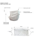 Lot de 10 Masques de Protection UNS1 Lavables et Réutilisables pour Adultes