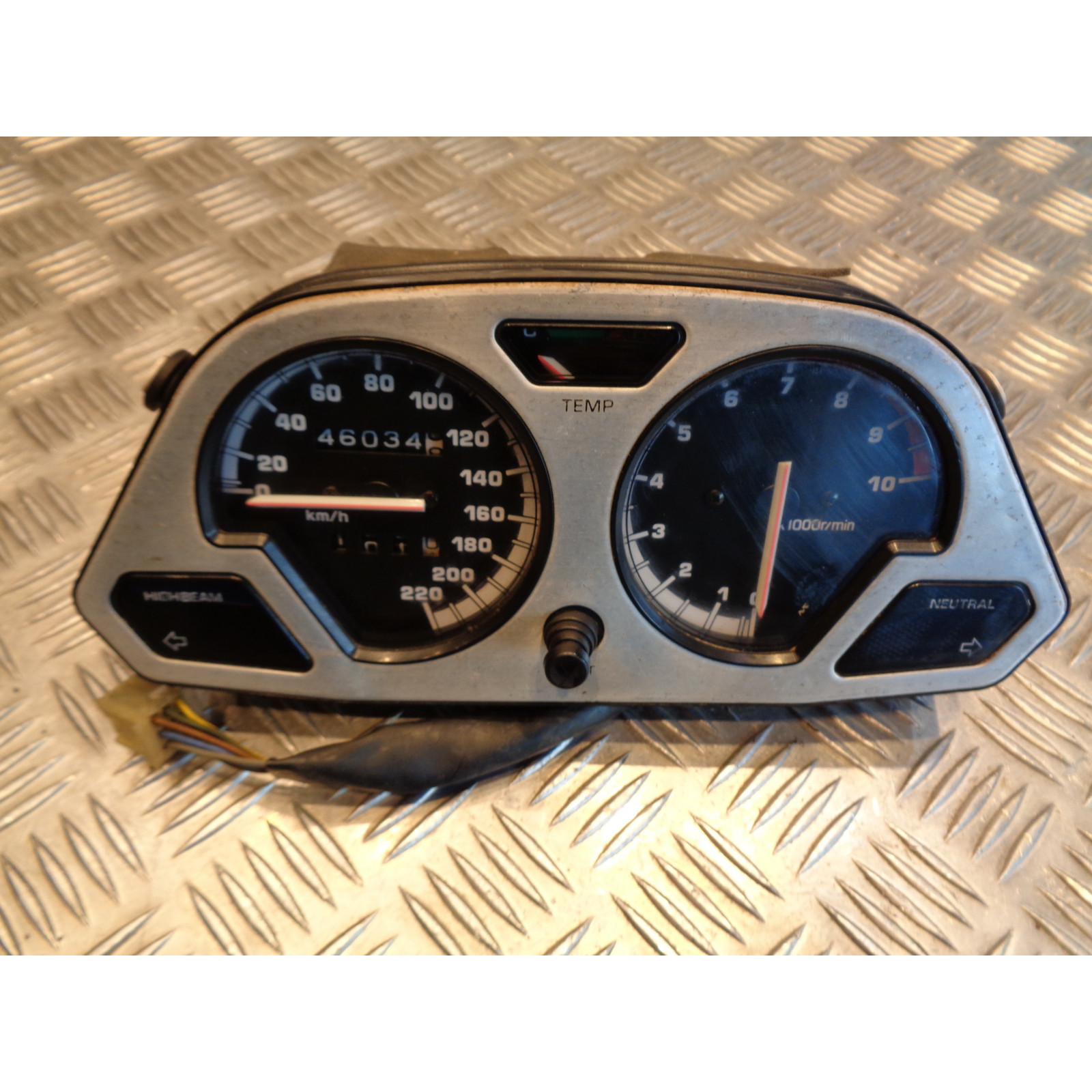 compteur vitesse tableau bord moto yamaha xt 660 z xtz tenere 3yf 1991 - 96 4my ...