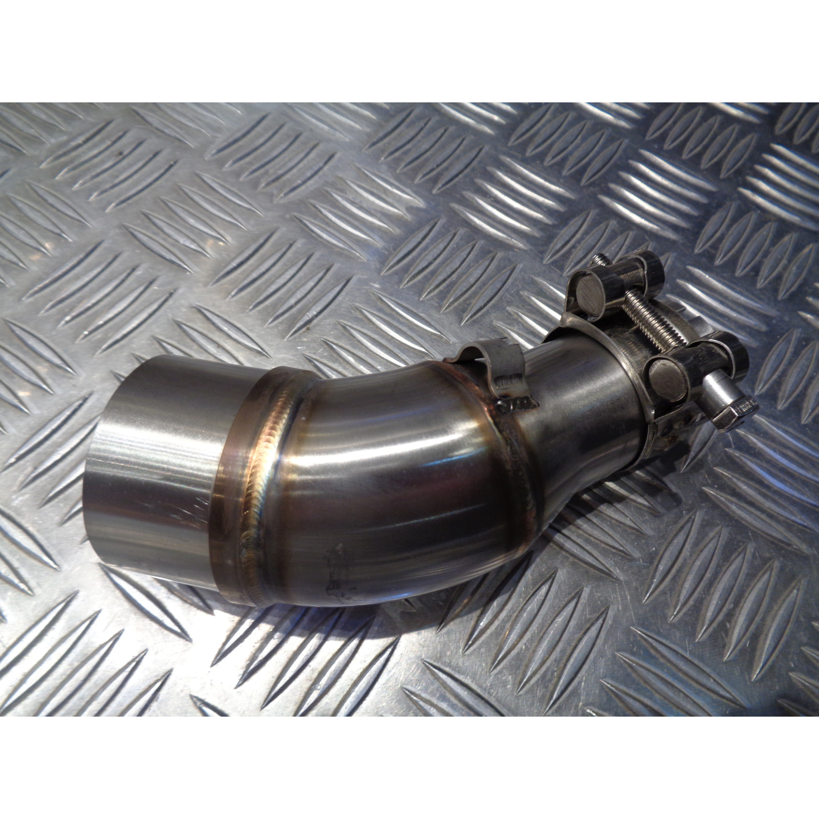 tube manchon pot echappement adaptateur silencieux 51 mm moto yamaha yzf r25 r3 2013 - 16 raccord tuyau connexion pipe