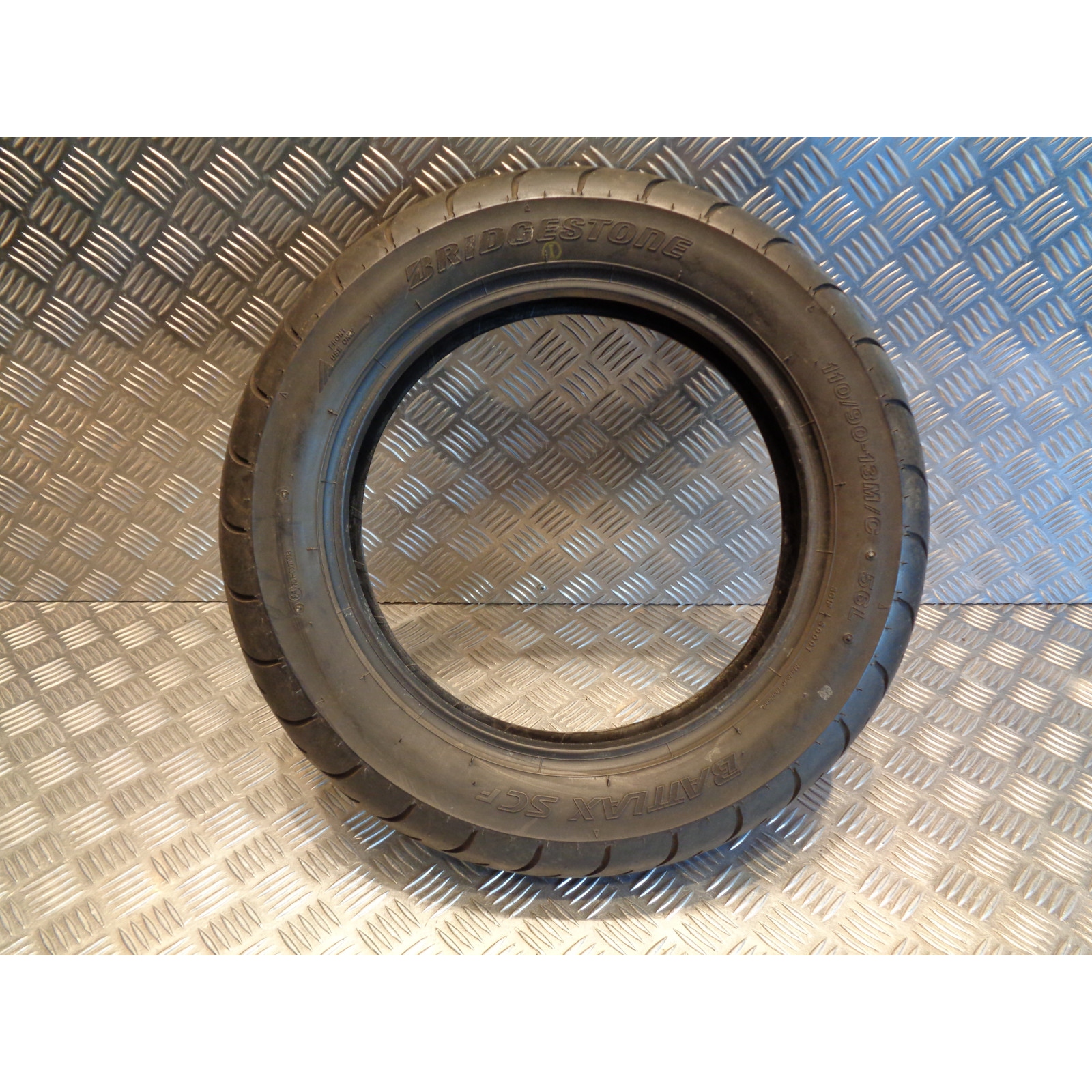 pneu scooter bridgestone battlax sc f 110 / 90 - 13 m/c 56l occasion
