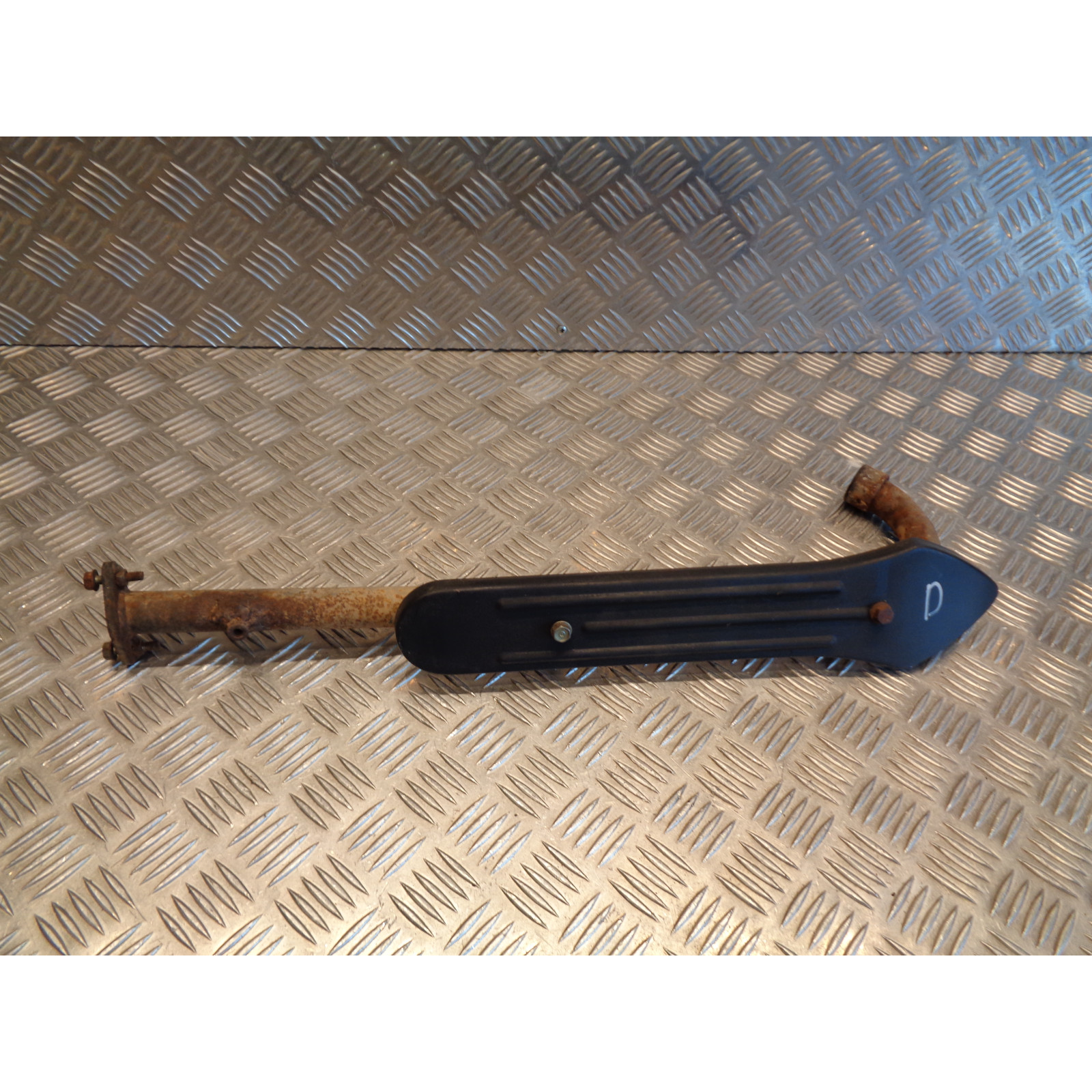 tube collecteur pot echappement droit quad chinois motortek 168 mt 175