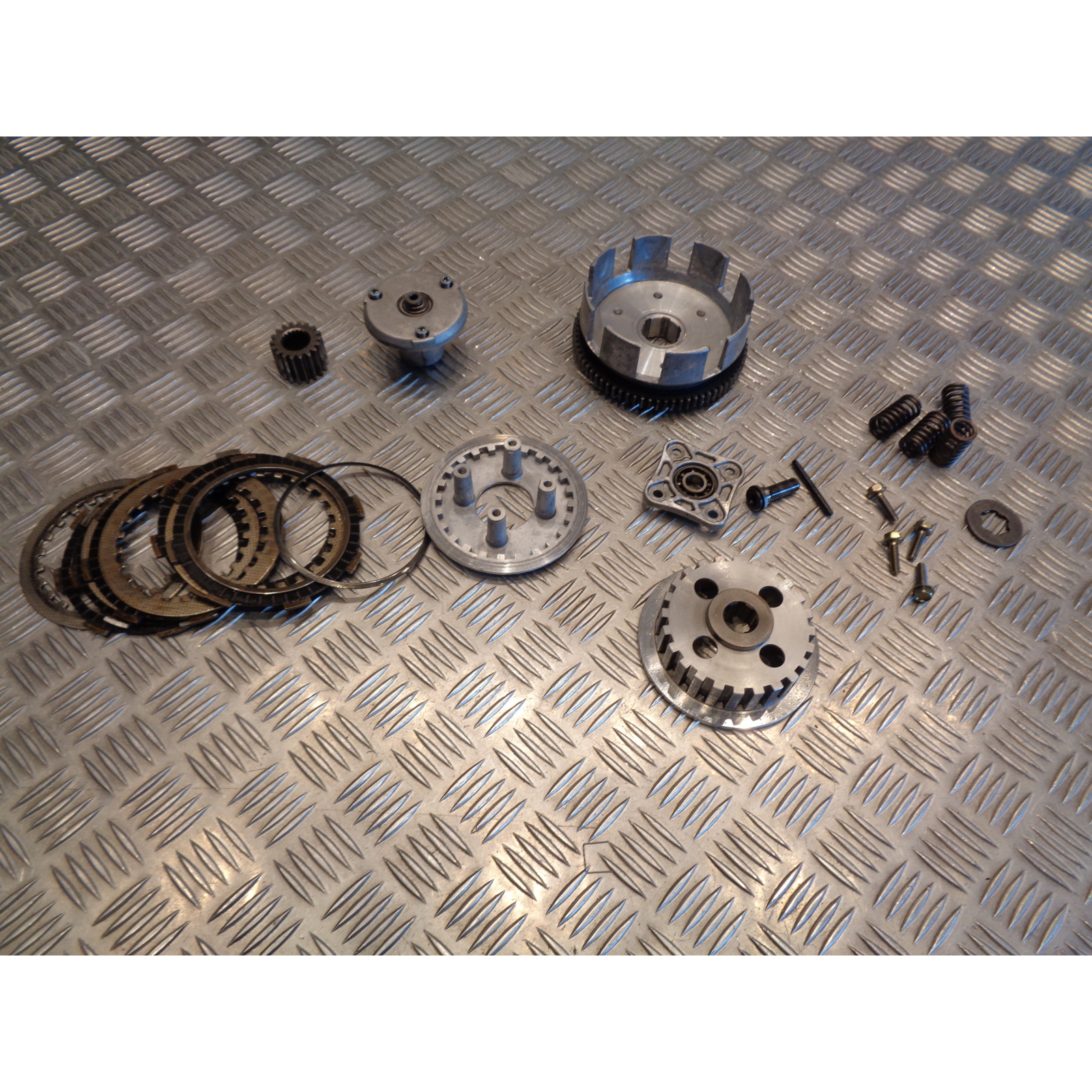 embrayage complet m175c quad chinois motortek 168 mt 175