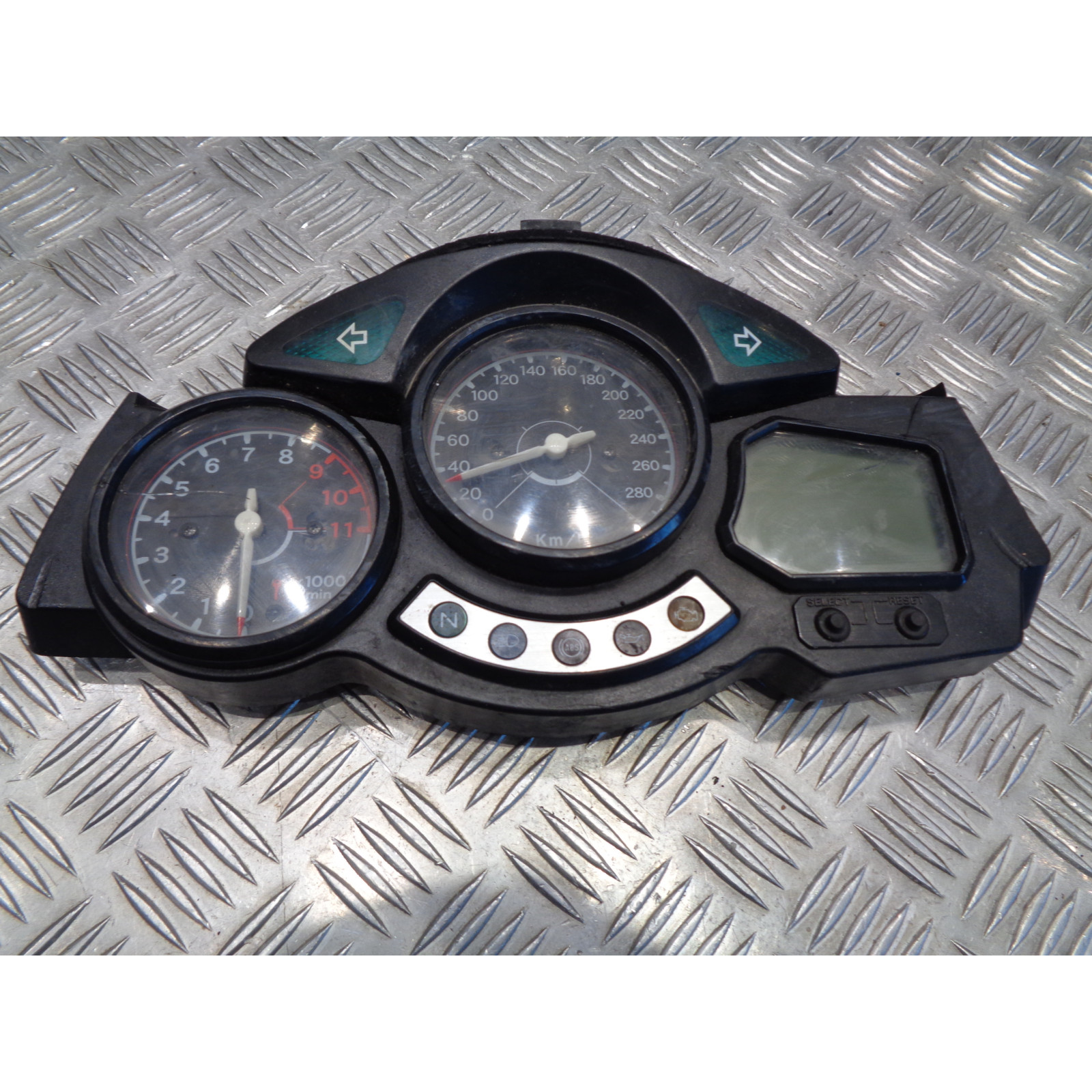 tableau de bord compteur vitesse moto yamaha 1300 fjr rp11 2004