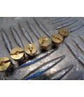 10 gicleur 6mm carburateur dellorto phbn / phva n° 88 , 90 , 92 , 94 , 95 , 98 , 100 , 102 , 105 , 108