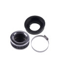 filtre air cornet plat diam 54 mm universel adaptable carburateur moto scooter quad