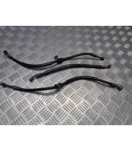 3 x durite frein avant moto suzuki gsf 600 bandit js1a8 2000 - 04