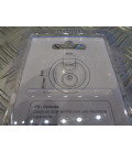 cadenas 68mm avec 2 cle star locks pour chaine antivol moto scooter velo