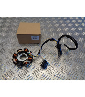 stator 8 Poles chinois125 gy6 152qmi exterieur 88mm - intérieur 28.9mm - entraxe 42.4mm