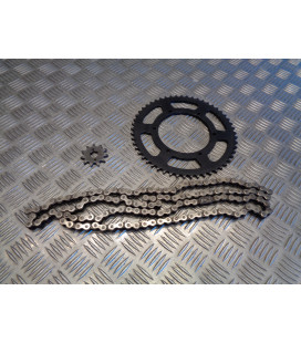 kit chaine pignon 11 dents x couronne 53 dents moto derbi 50 drd x-treme sm