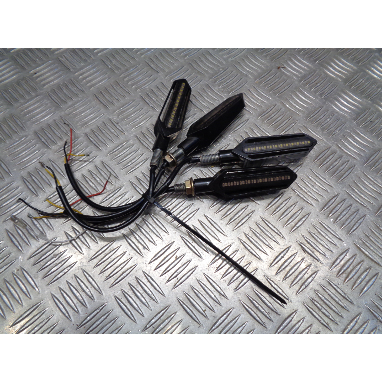 4 x clignotant led universel pour moto