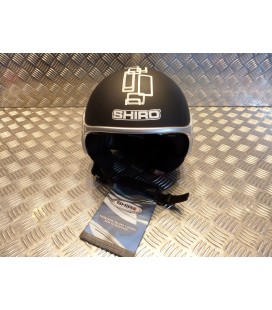 casque jet shiro sh 482 sh-482 glory noir mat taille xs