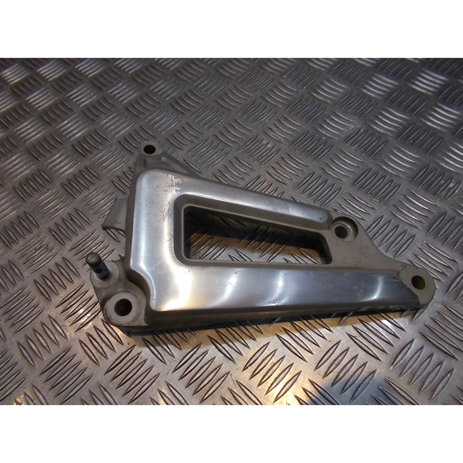 platine repose cale pied gauche pour moto yamaha xv 500 virago 26r