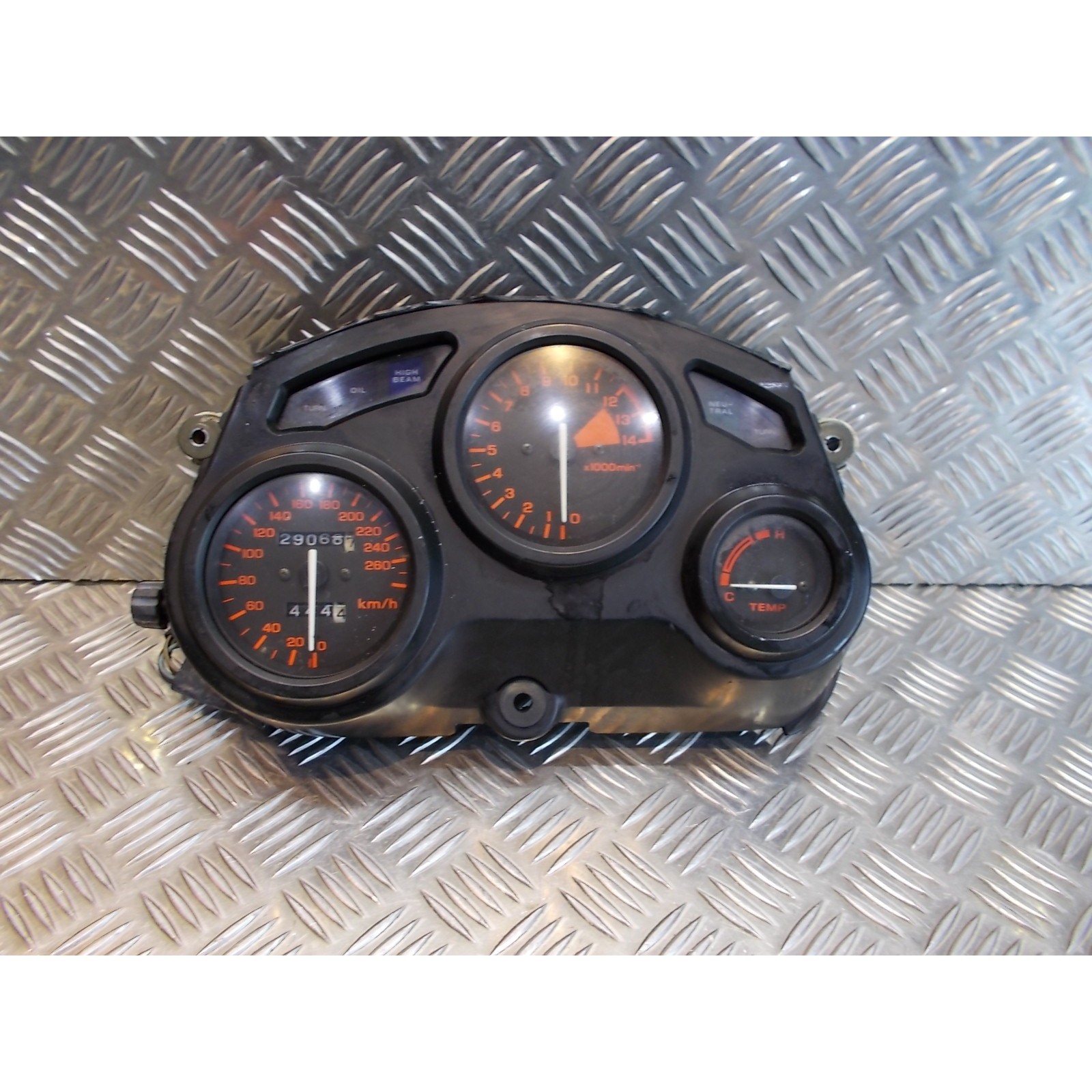 compteur vitesse tableau bord moto honda cbr 600 f pc19