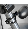 jeu platine support fixation clignotant sur fourche diam 27 mm a 36 mm moto quad...