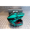 casque progrip 3095 pour moto cross mx enduro taille xl 61 aqua