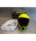 casque progrip 3095 pour moto cross mx enduro taille xl 61 jaune