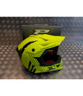 casque progrip 3095 pour moto cross mx enduro taille xl 61 jaune