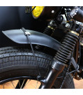 garde boue avant metal noir universel moto bobber custom chopper cafe racer scrambler neo classic ...