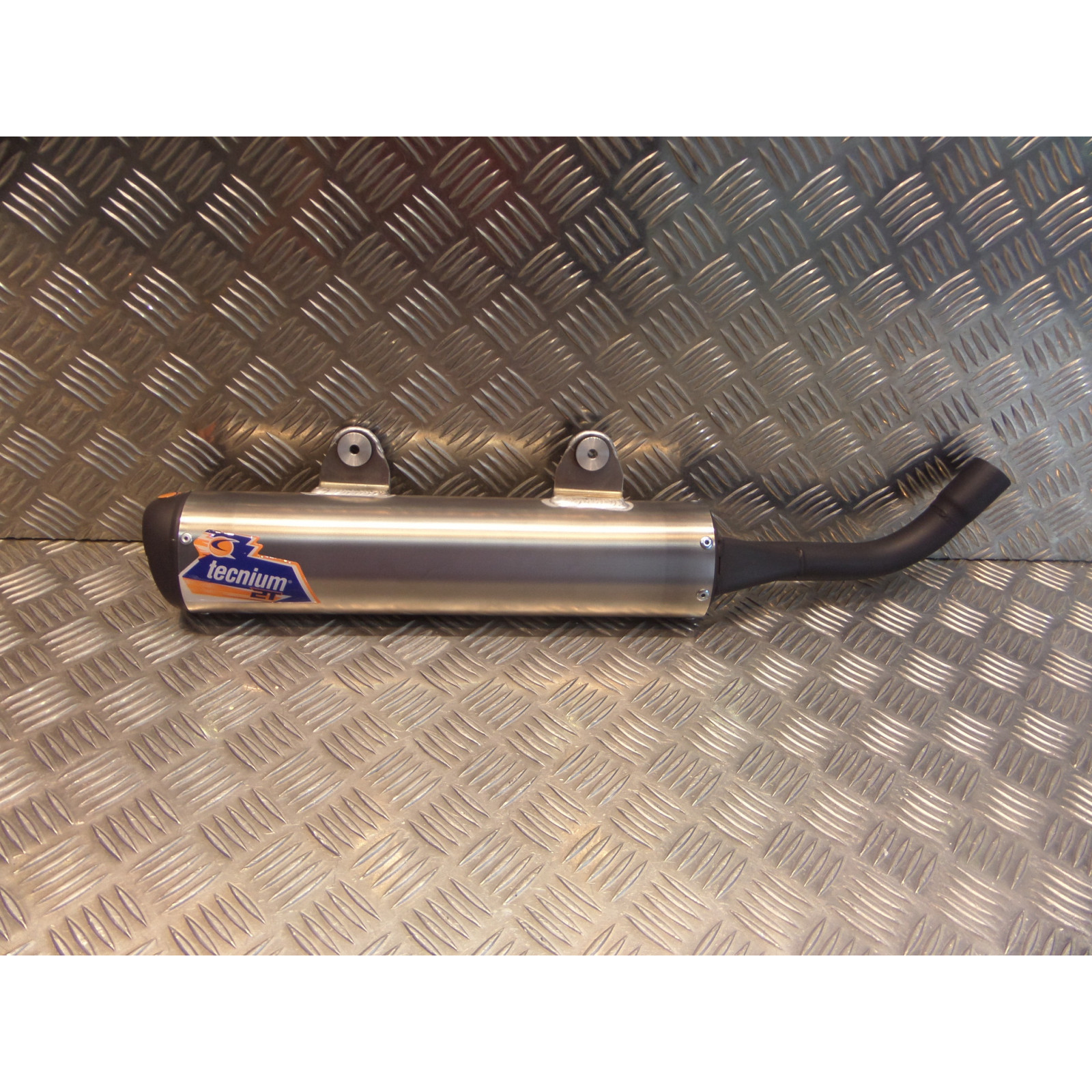 silencieux art tecnium pot echappement alu cross 2 temps moto husqvarna tc 250 2017 - 18 HVA-D-TC-250/300-6 bihr 7690817