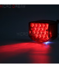 feu arriere led universel adaptable moto style vintage ancien old school chopper cafe racer bobber ...