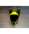 casque progrip 3095 pour moto cross mx enduro taille s 55 - 56 jaune