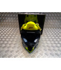 casque progrip 3091 pour moto cross mx enduro taille xxl 63 jaune fluo
