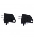 2 x capteur cocotte frein avant arriere embrayage gauche + droit contacteur feu stop demarrage moto scooter quad atv ...