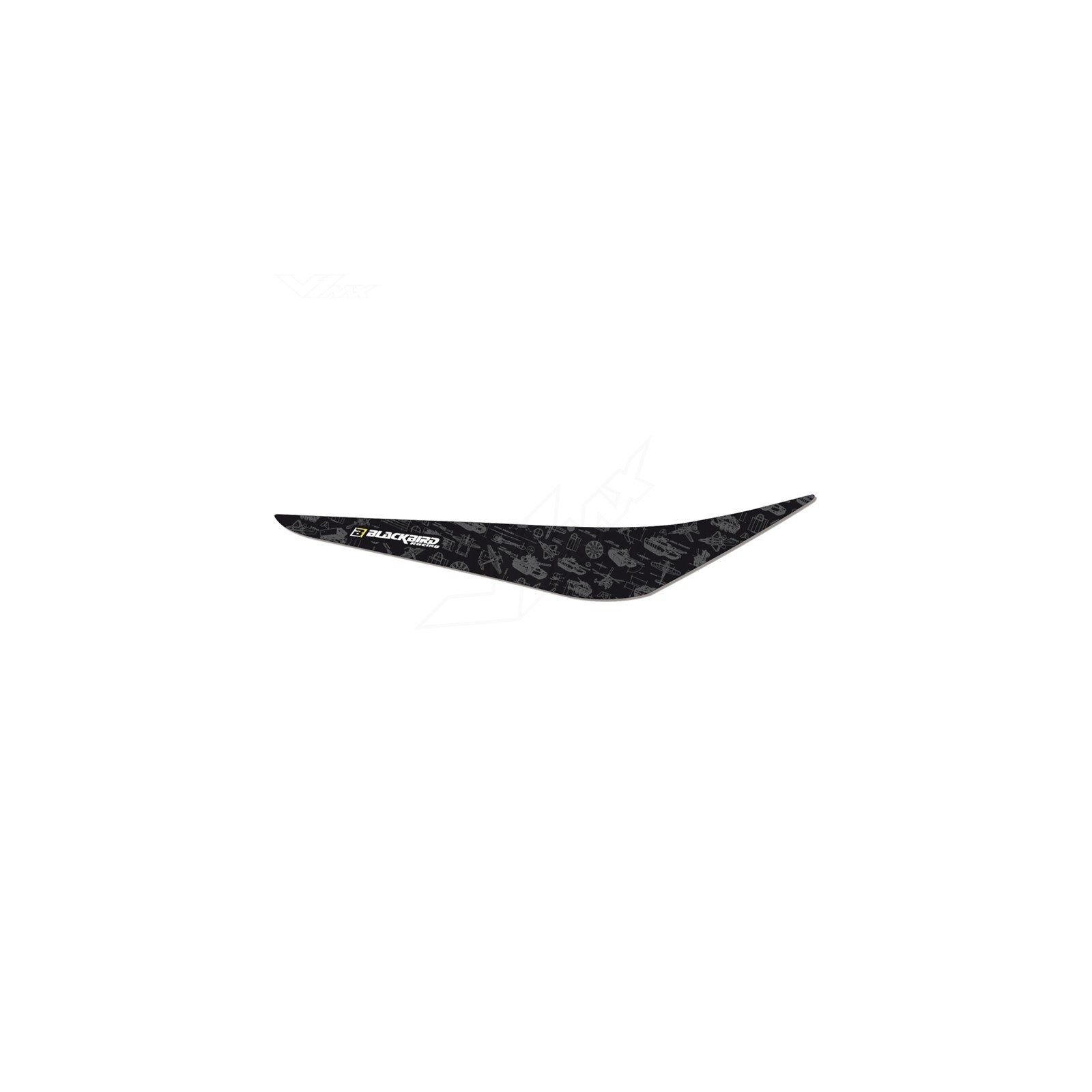 housse de selle blackbird 1414F arma energy moto cross kawasaki kx 125 - 250 2003 - 08 bihr 78101842