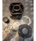 cylindre piston fonte adaptable euro 2 moto derbi 50 senda x treme race drd gpr gilera gsm smt rcr ...