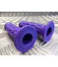 paire poignee caoutchouc guidon 22 mm progrip 767 violet moto scooter quad ...