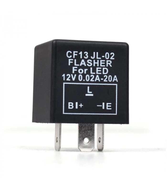 Relais de Clignotant RéGlable LED éLectronique pour Clignotant CF13 JL-02  pour de Voiture