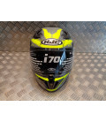 casque integral moto hjc i70 rias homme noir gris jaune taille xl 60 - 61 cm