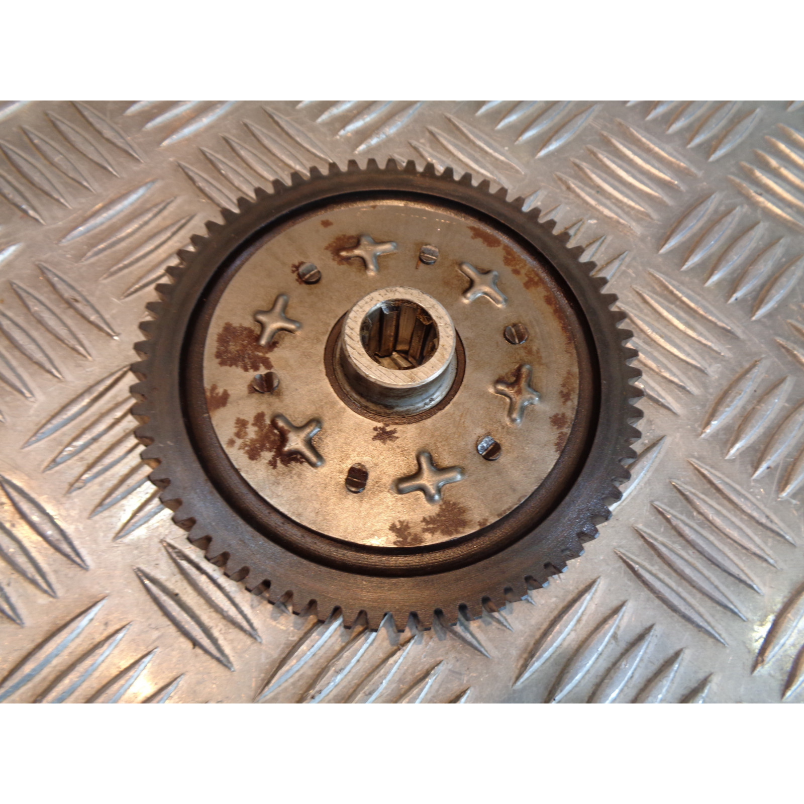 roue dentee embrayage mobylette cyclo honda 50 super cub c 100 e monkey dax ...