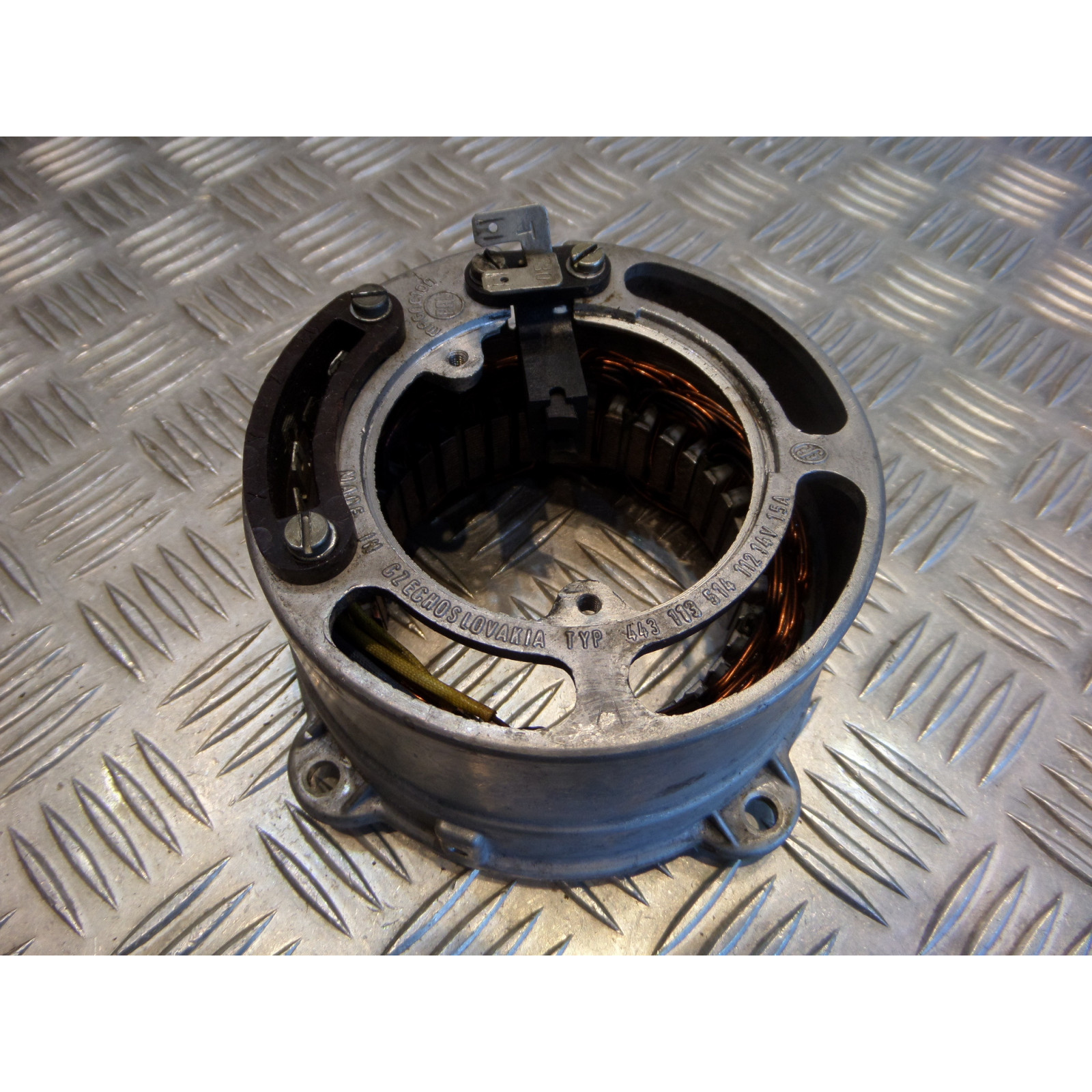 stator bobine allumage alternateur moto jawa 350 ts tlj639