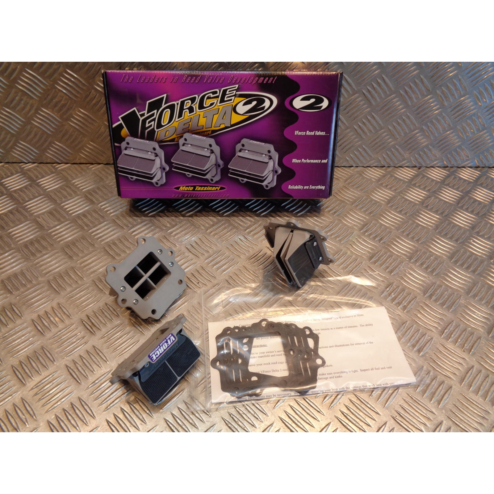 kit 3 boite clapet carbone v-force 2 jet ski arctic cat 900 et 1000 cc V2W110-3 bihr 360511